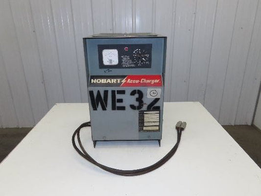 Hobart 450A1-6 Accu-Charge 12V Forklift Battery Charger 208/240/480V 1Ph 450Ah