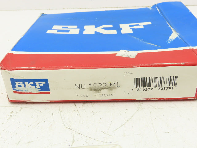 SKF NU1022ML Cylindrical Roller Bearing 110mm ID 170mm OD 28mm W