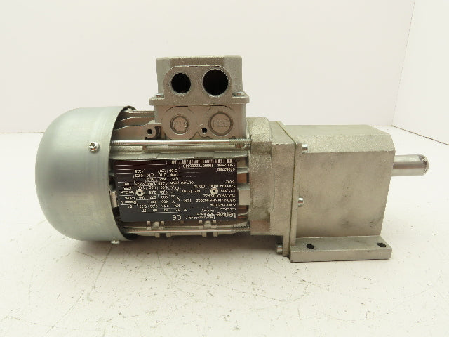 Lenze MDEMAXX Gear Motor 145RPM Output 14Nm 0.22 kW 277/480v 3PH Inline