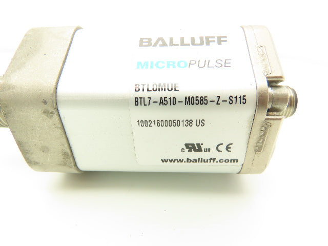 Balluff BTL7-A510-M0585-Z-S115 Micro Pulse Linear Cylinder Position Sensor 585mm
