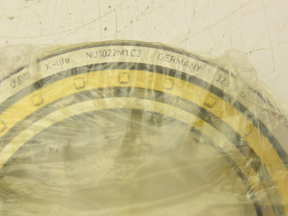 Fag NU1022M1.C3 Cylindrical Roller Bearing 110mm ID 170mm OD 28mm W