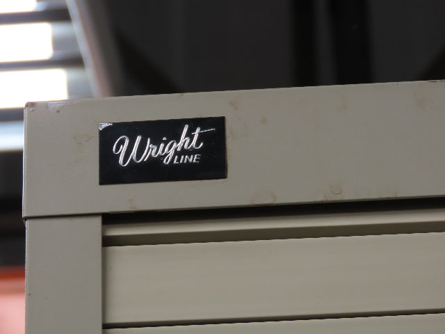 Wright Line Roll Up Door File Storage Cabinet Unit 36x18x83" Lot of 2