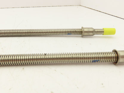 Bemoflex BMF1G0 Stainless Steel Corrugated Hose 10mm x 800mm W/O Braiding Lot of 2