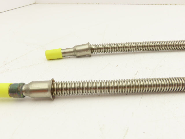 Bemoflex BMF1G0 Stainless Steel Corrugated Hose 10mm x 800mm W/O Braiding Lot of 2