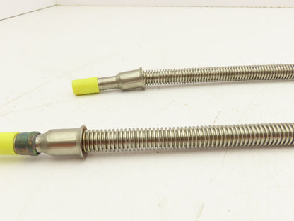 Bemoflex BMF1G0 Stainless Steel Corrugated Hose 10mm x 800mm W/O Braiding Lot of 2