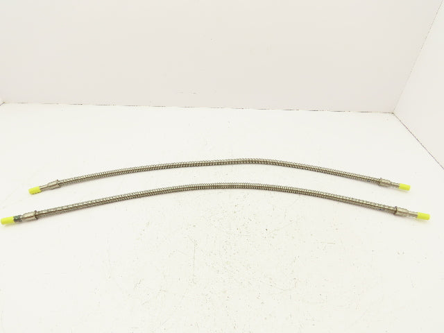 Bemoflex BMF1G0 Stainless Steel Corrugated Hose 10mm x 800mm W/O Braiding Lot of 2