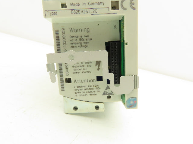 Lenze E82EV251_2C AC Drive Frequency Inverter VFD .25kW/.34Hp 230V 3PH