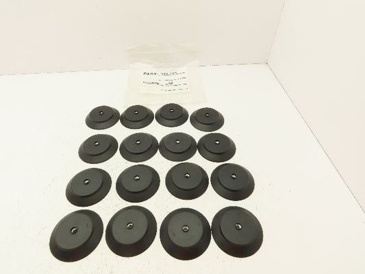 758060 Round Female Vacuum Cup 3/8-24 Thread 3.75" OD Lot of 16