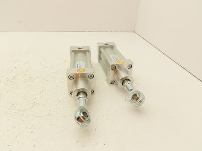 Hekomatic 00027-41 Pneumatic Cylinder Push Spring Return Lot of 2