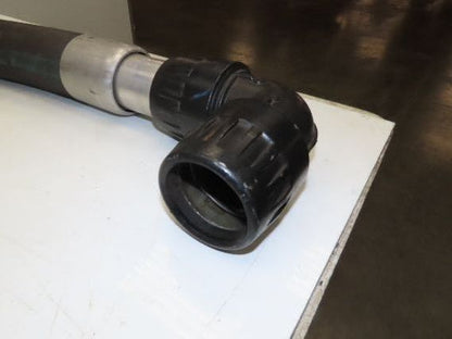 Transair 2.5"x 60" Flexible Air Hose Aluminum Pipe Fitting 90° Swivel Elbow DN63
