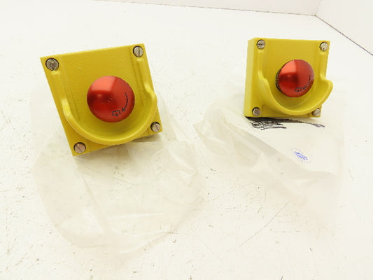 Elan EF 303 S.1 Twist Button Guarded 300 VAC 10A Lot of 2