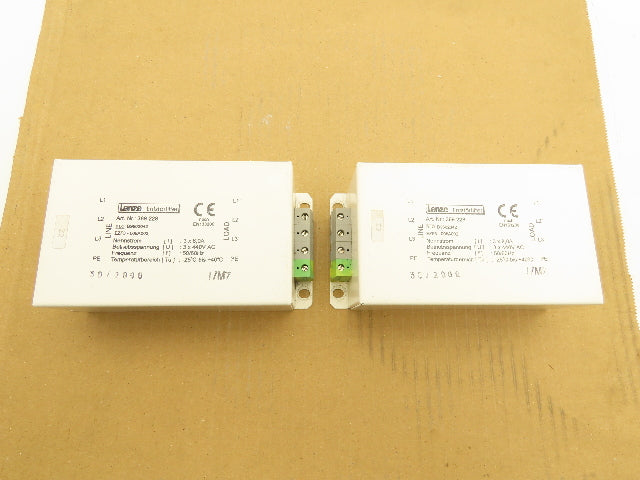 Lenze 369 228 369228 NET Filter Main Power Line Filter 440VAC 8A Lot of 2
