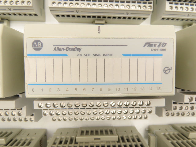 Allen Bradley Flex I/O 1794-IB16 Input Modules Lot of 15