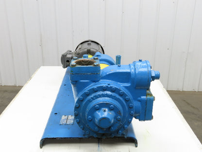 Blackmer XLW3 3" Sliding Vane Pump Positive Displacement 5Hp 230/460V LH Inlet