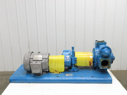 Blackmer XLW3F 3" Sliding Vane Pump Positive Displacement 3Hp 230/460V RH Inlet