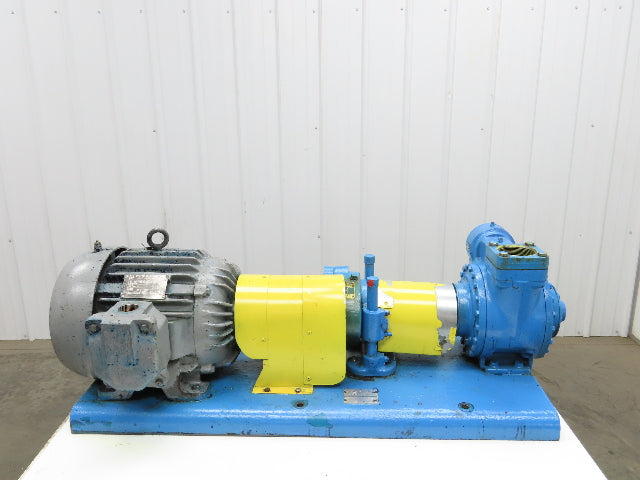 Blackmer XLW3E-N 3" Sliding Vane Pump Positive Displacement 7.5Hp 230/460V LH