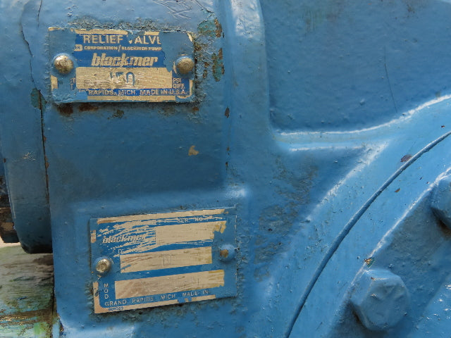 Blackmer XLW3E-N 3" Sliding Vane Pump Positive Displacement 7.5Hp 230/460V LH