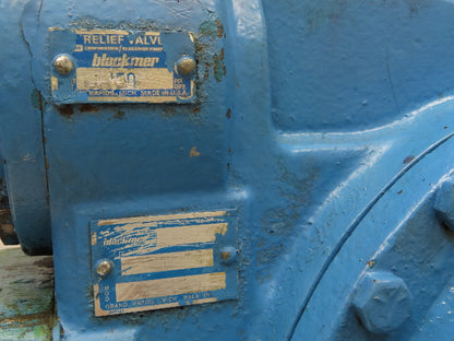 Blackmer XLW3E-N 3" Sliding Vane Pump Positive Displacement 7.5Hp 230/460V LH