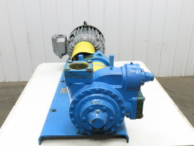 Blackmer XLW3E-N 3" Sliding Vane Pump Positive Displacement 7.5Hp 230/460V LH