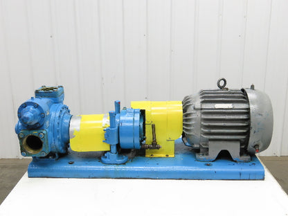 Blackmer XLW3E-N 3" Sliding Vane Pump Positive Displacement 7.5Hp 230/460V LH