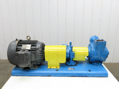 Blackmer XLW3F 3" Sliding Vane Pump Positive Displacement 7.5Hp 230/460V LH