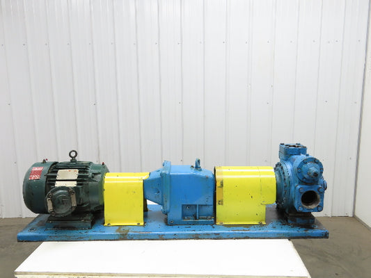 Blackmer XLW3F 3" Sliding Vane Pump Positive Displacement 7.5Hp 230/460V RH