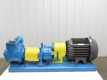 Blackmer XLW3F 3" Sliding Vane Pump Positive Displacement 7.5Hp 230/460V RH