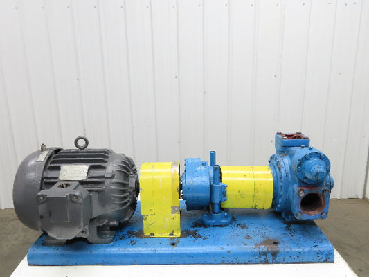 Blackmer XLW3F 3" Sliding Vane Pump Positive Displacement 7.5Hp 230/460V RH