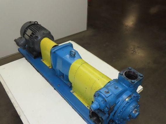 Blackmer XLW3F 3" Sliding Vane Pump Positive Displacement 7.5Hp 230/460V RH