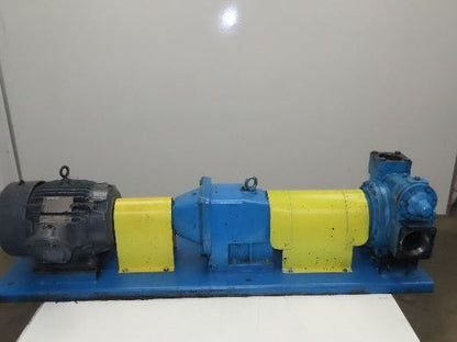 Blackmer XLW3F 3" Sliding Vane Pump Positive Displacement 7.5Hp 230/460V RH