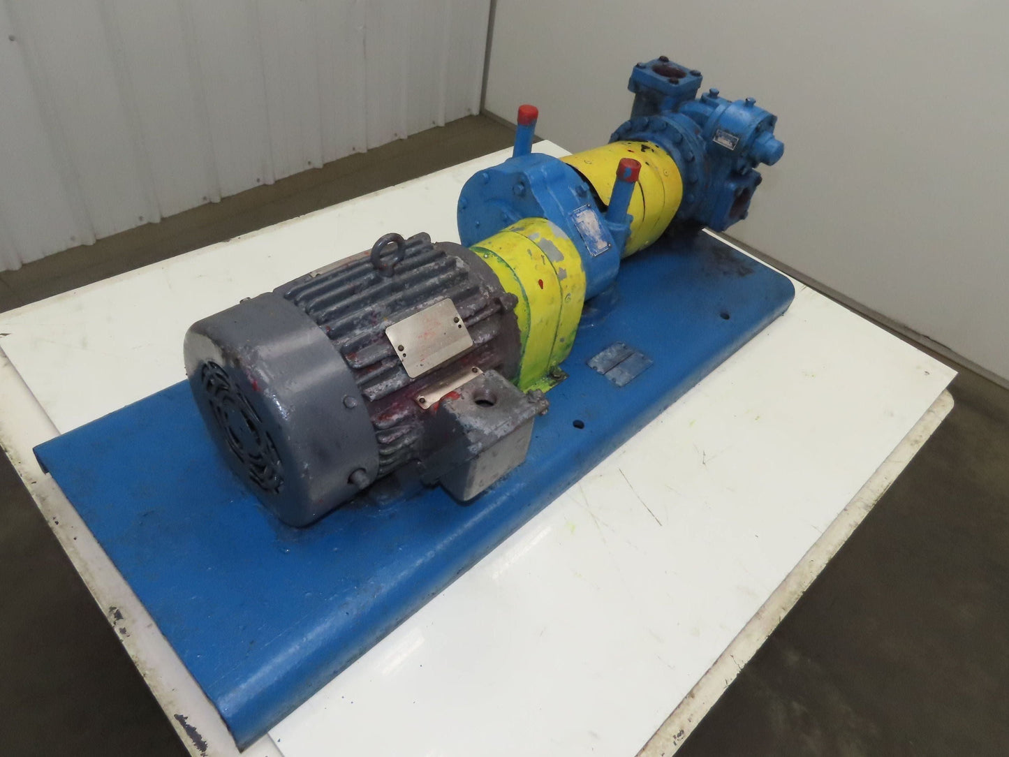 Blackmer XLW2F 2" Sliding Vane Pump Positive Displacement 5Hp 230/460V RH Inlet