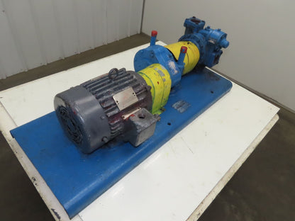 Blackmer XLW2F 2" Sliding Vane Pump Positive Displacement 5Hp 230/460V RH Inlet