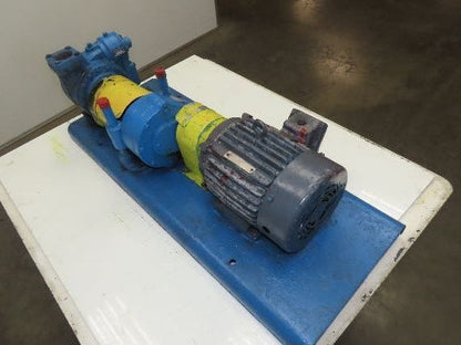 Blackmer XLW2F 2" Sliding Vane Pump Positive Displacement 5Hp 230/460V RH Inlet