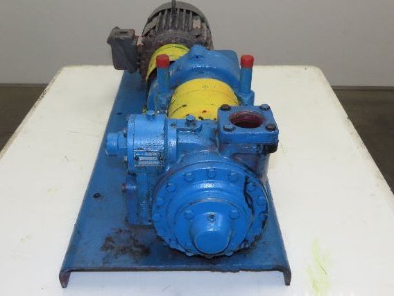 Blackmer XLW2F 2" Sliding Vane Pump Positive Displacement 5Hp 230/460V RH Inlet
