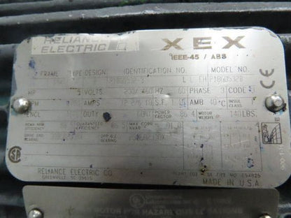 Blackmer XLW2F 2" Sliding Vane Pump Positive Displacement 5Hp 230/460V RH Inlet