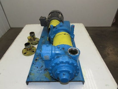 Blackmer XLW2  2" Sliding Vane Pump Positive Displacement 5Hp 230/460V RH Inlet
