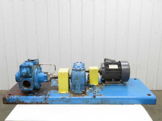 Blackmer NP3F 3" Sliding Vane Pump Positive Displacement 5Hp 230/460V LH Inlet