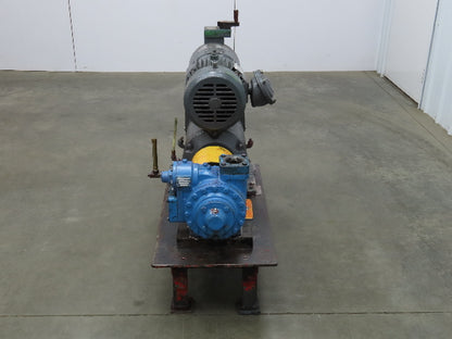 Blackmer XLW2F 2" Sliding Vane Pump Variable Speed Gearbox 3Hp 230/460V RH Inlet