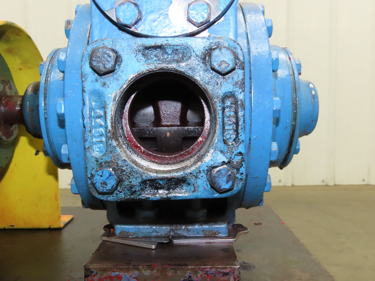 Blackmer XLW2F 2" Sliding Vane Pump Variable Speed Gearbox 3Hp 230/460V RH Inlet