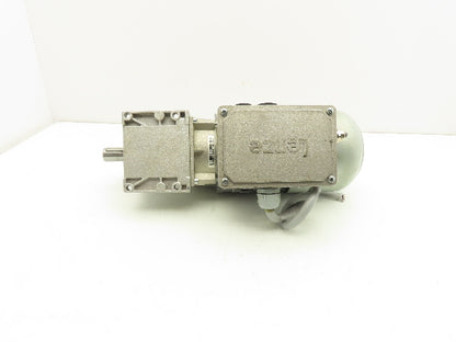 Lenze G50AH045MVBR2C Inline Gearmotor w/Brake 230/460V 3PH 14.8:1 Reducer 113rpm