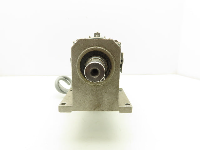 Lenze G50AH045MVBR2C Inline Gearmotor w/Brake 230/460V 3PH 14.8:1 Reducer 113rpm