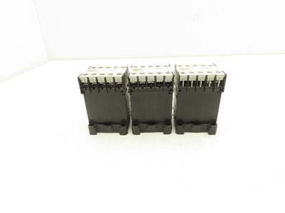 Siemens 3TF2810-0LB4 Contactor Sz 00 3-Pole 16A 1NO 600V 3PH 24VDC Coil Lot of 3