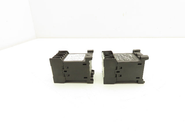 Siemens 3TF2801-0LB4 Contactor Sz 00 3-Pole 16A 1NC 600V 3PH 24VDC Coil Lot of 2