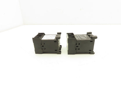 Siemens 3TF2801-0LB4 Contactor Sz 00 3-Pole 16A 1NC 600V 3PH 24VDC Coil Lot of 2