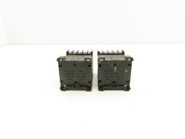 Siemens 3TF2801-0LB4 Contactor Sz 00 3-Pole 16A 1NC 600V 3PH 24VDC Coil Lot of 2