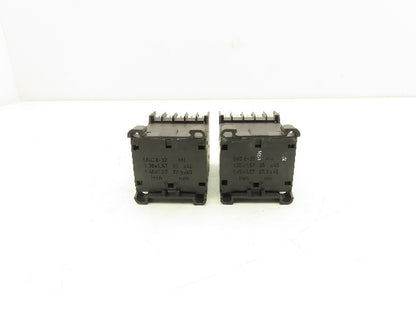 Siemens 3TF2801-0LB4 Contactor Sz 00 3-Pole 16A 1NC 600V 3PH 24VDC Coil Lot of 2