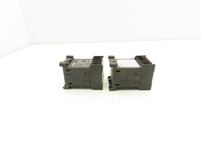 Siemens 3TF2801-0LB4 Contactor Sz 00 3-Pole 16A 1NC 600V 3PH 24VDC Coil Lot of 2