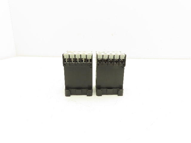 Siemens 3TF2801-0LB4 Contactor Sz 00 3-Pole 16A 1NC 600V 3PH 24VDC Coil Lot of 2