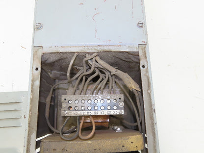 GE 9T91Y7193 Voltage Stabilizing Transformer 30kva In 120/208/240V Out 240/120V