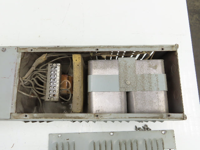 GE 9T91Y7193 Voltage Stabilizing Transformer 30kva In 120/208/240V Out 240/120V